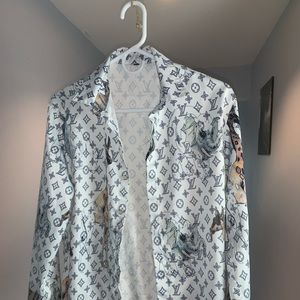 Original Luis Vuitton Long Sleeves Shirt